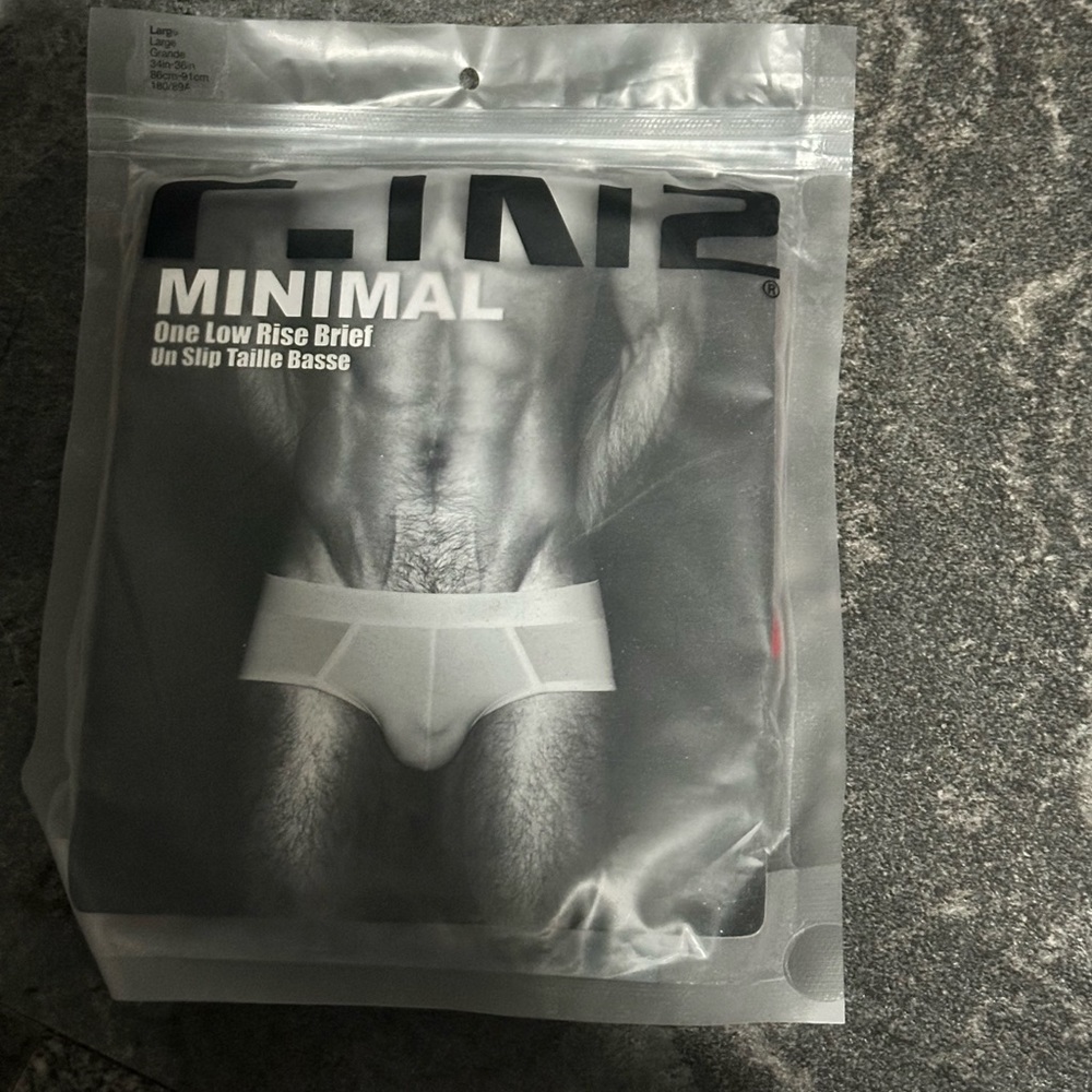 Minimal brief, Ren Red 617T Size L, Low Rise Brief